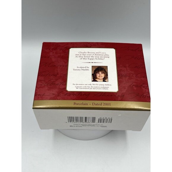 New VTG 2001 Hallmark Keepsake PEANUTS PAGEANT Nativity Scene Ornament SEE ALL - Picture 3 of 16